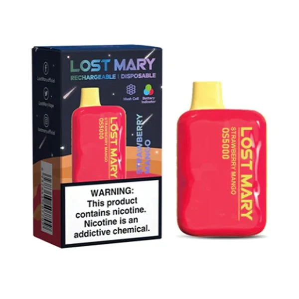 Lost Mary OS5000 Strawberry Mango - Disposable Vape Device Review